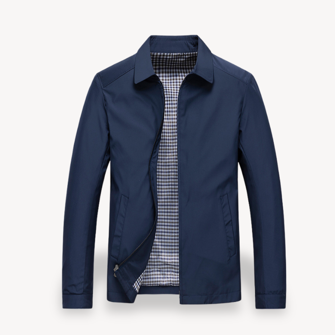 Men’s Zip-Up Jacket – Modern Minimalist Style