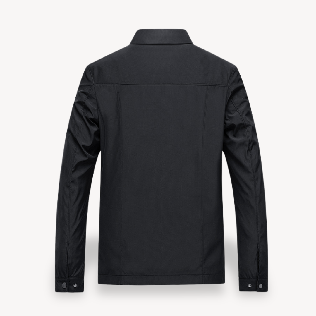 Men’s Zip-Up Jacket – Modern Minimalist Style