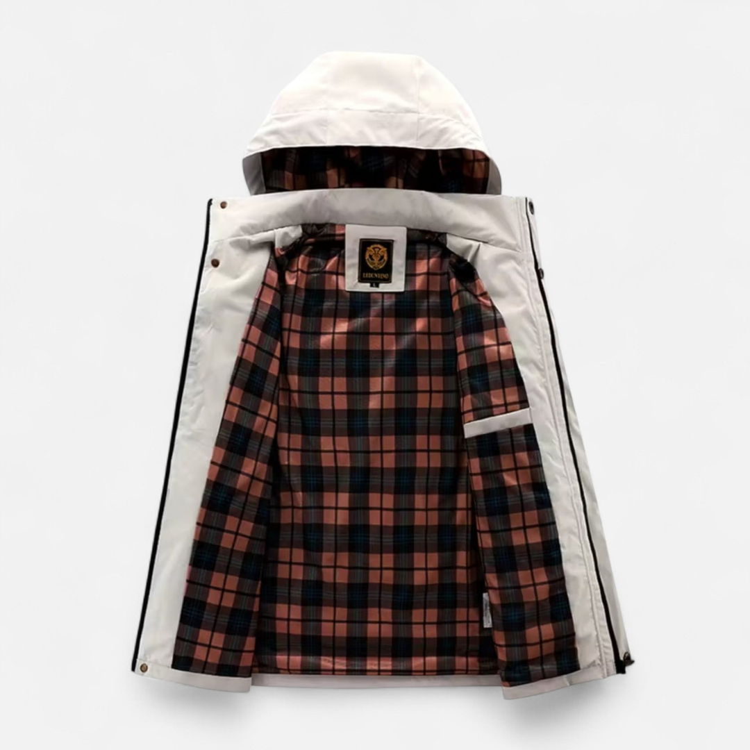 Men’s Hooded Zip Jacket – Clean, Everyday Design