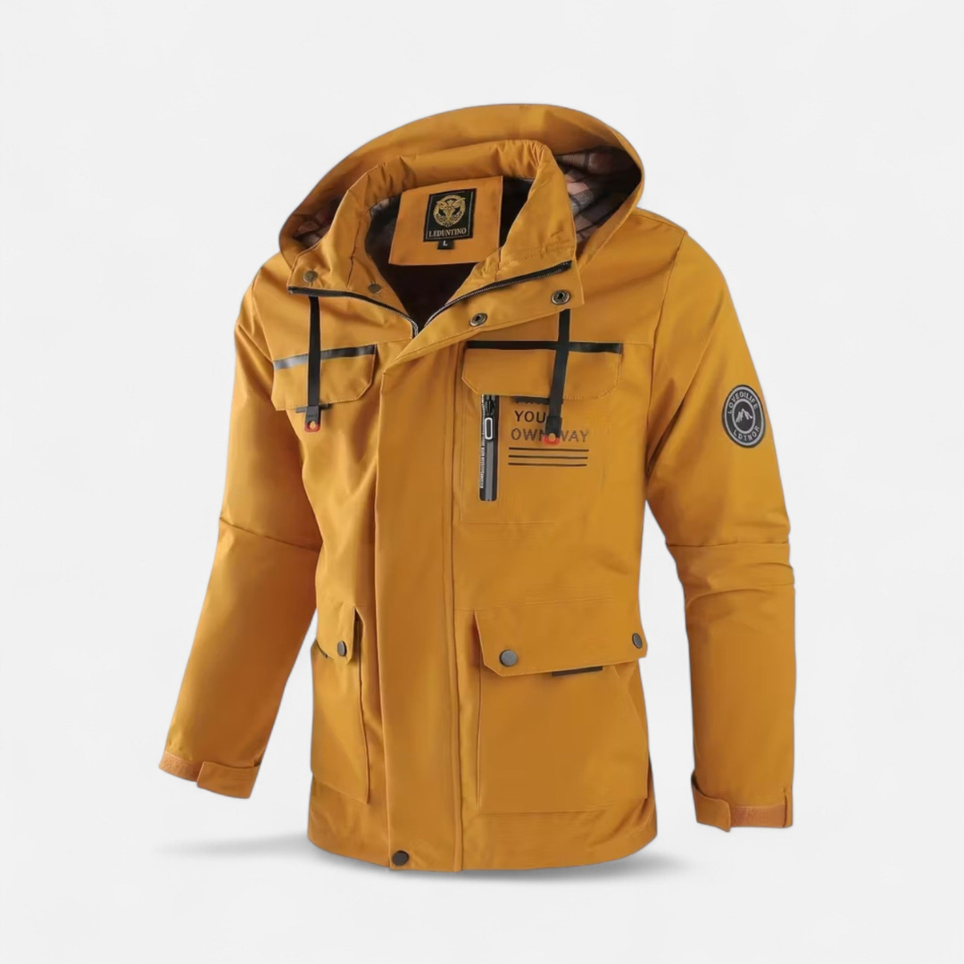 Men’s Hooded Zip Jacket – Clean, Everyday Design