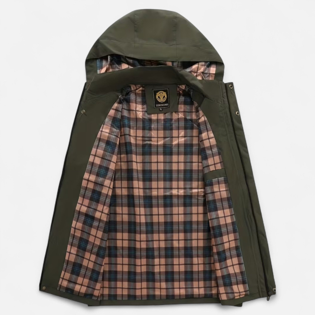 Men’s Hooded Zip Jacket – Clean, Everyday Design