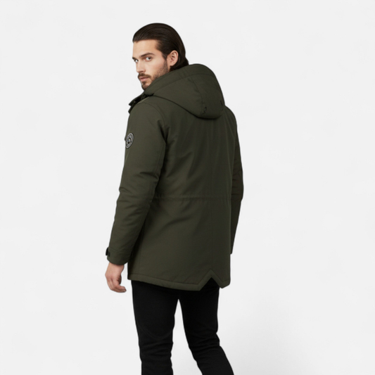 Men’s Hooded Zip Jacket – Clean, Everyday Design