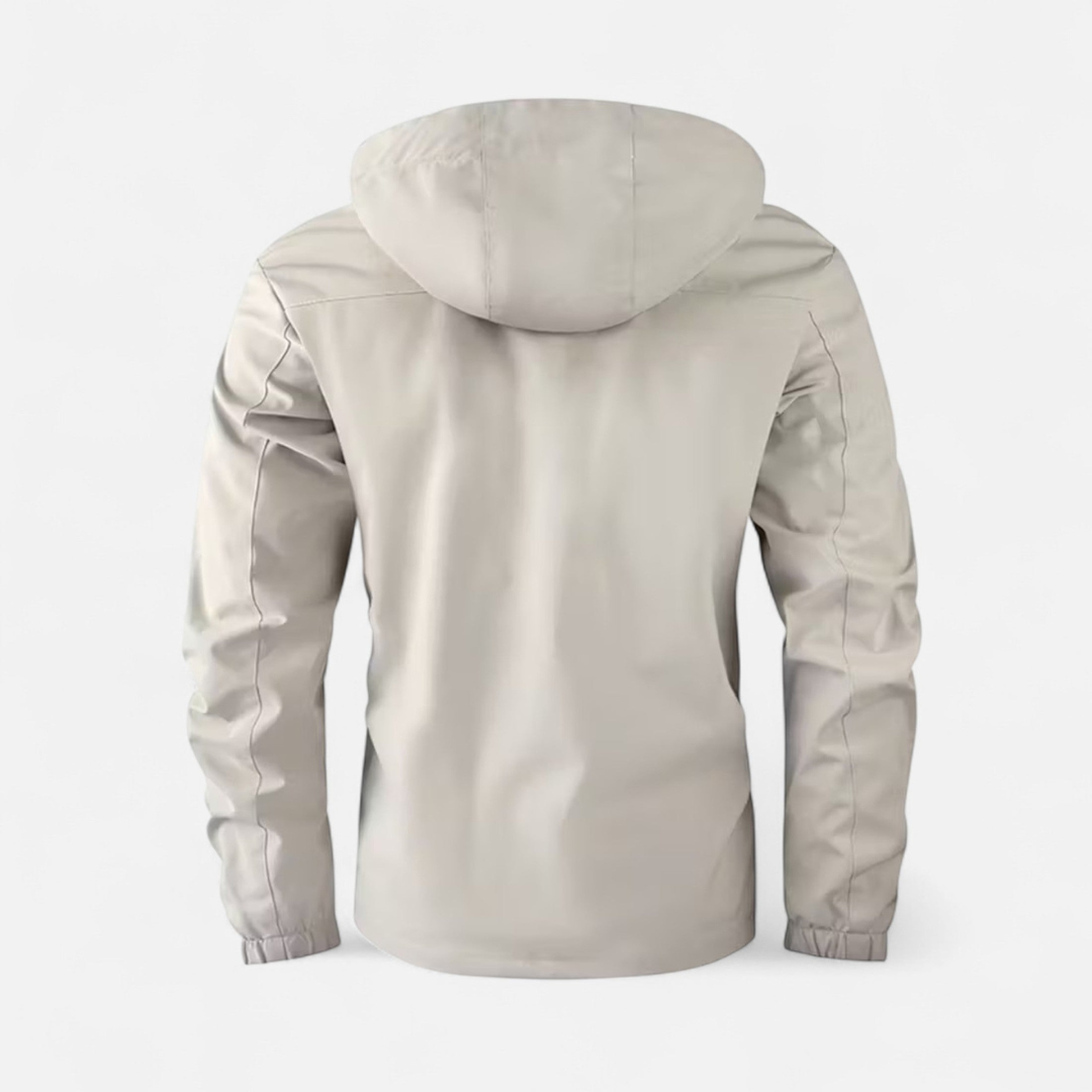 Men’s Hooded Zip Jacket – Clean, Everyday Design