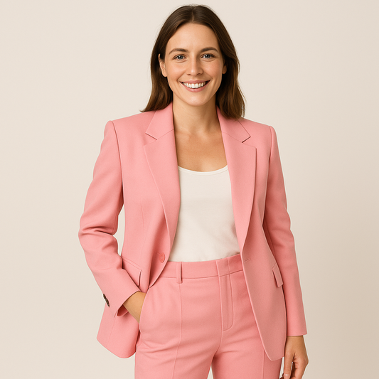 Women’s Two-Piece Business Suit – Elegant Formal Attire for Professional Settings