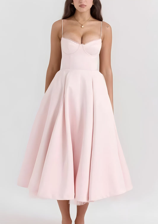 Women’s Long Satin Dress – Flowing Silhouette for Evening Events